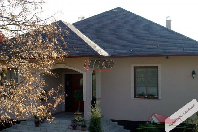Висококласна традиційна бітумна черепиця IKO ArmourGlass (Бельгія)