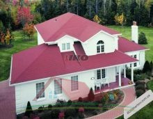 Висококласна традиційна бітумна черепиця IKO ArmourGlass (Бельгія)