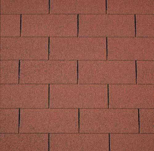 Бітумна черепиця Superglass 3T (10) Tile Red