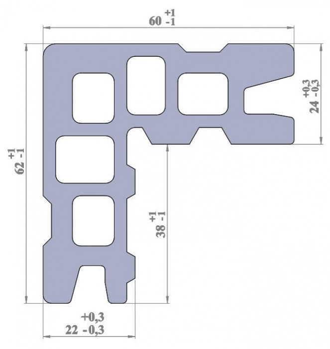 Дошка стартова HOLZDORF 22/24х3000 мм
