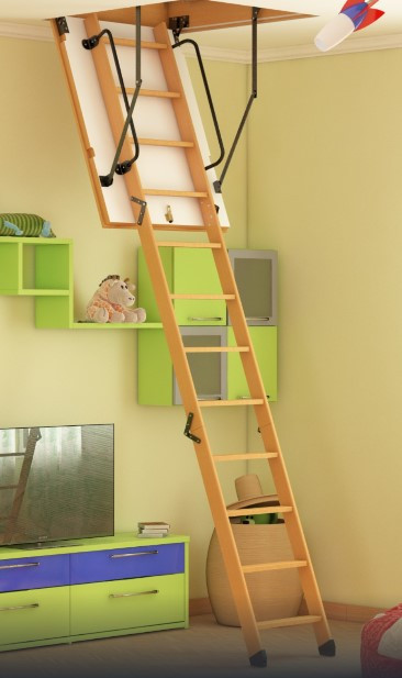 ЧЕРДАЧНАЯ ЛЕСТНИЦА CHERDAK PREMIUM Standart (h280) 