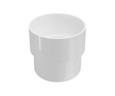 З'єднувач труби Regenau 80 білий