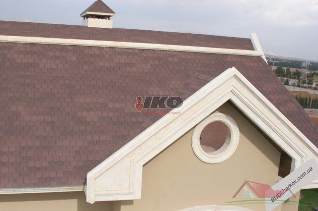 Висококласна традиційна бітумна черепиця IKO Victorian (Бельгія)