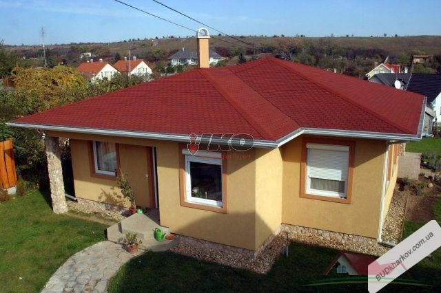 Висококласна традиційна бітумна черепиця IKO Victorian (Бельгія)