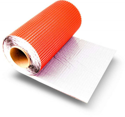 Стрічка для обробки каміна Alu Plus 300х5000 мм коричнева