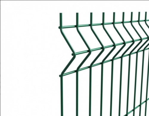 СЕКЦІЙНА ОГОРОЖА СТАНДАРТ ОЦ.+ПП  Ø 5мм вертикальний, 5мм горизонтальний, # 200х50 