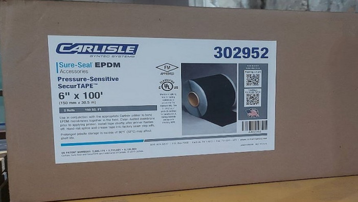 Стрічка для швів Carlisle Sure-Seal Pressure-Sensitive SecurTAPE
