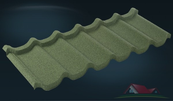 Композитна черепиця QueenTile STANDARD 1-тайловий лист