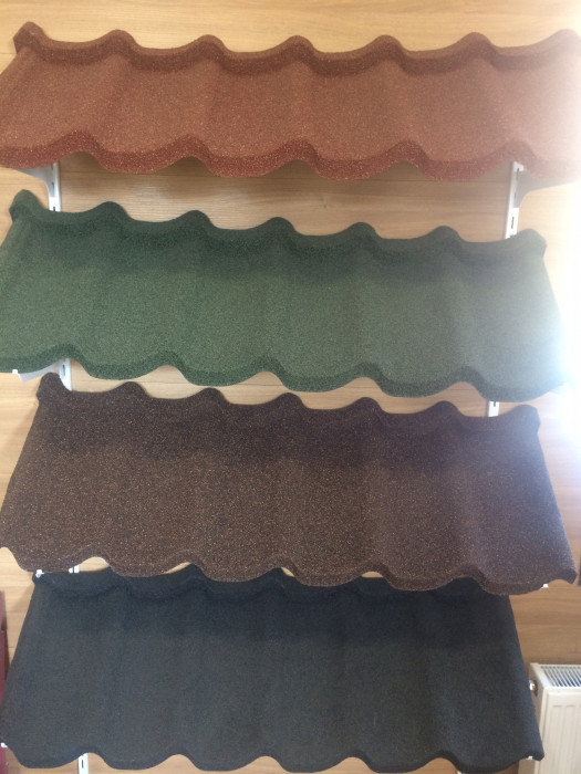 Композитна черепиця QueenTile STANDARD 1-тайловий лист