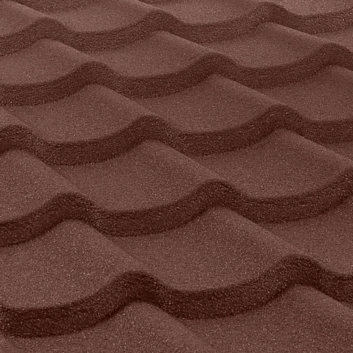 Композитна черепиця QueenTile STANDARD 1-тайловий лист