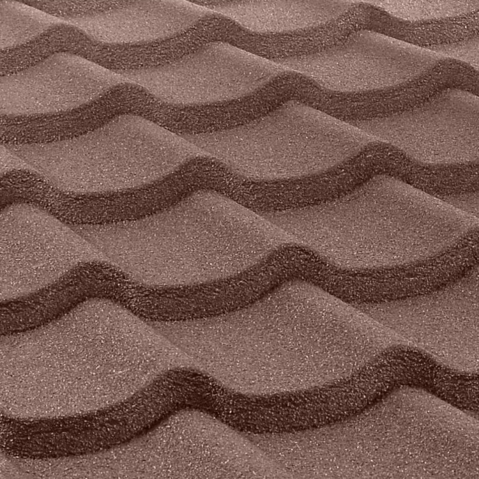 Композитна черепиця QueenTile STANDARD 1-тайловий лист