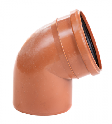 Коліно ПВХ Profil зовн.канал. 160/67° SN 8