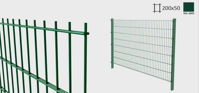 СЕКЦІЙНА ОГОРОЖА DUOS ОЦ. +ПП