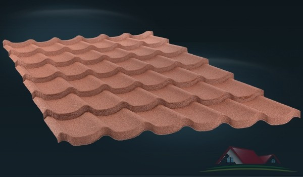 Композитна черепиця QueenTile STANDARD 6-тайловий лист