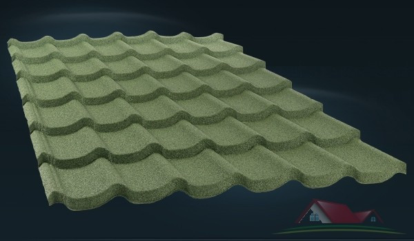 Композитна черепиця QueenTile STANDARD 6-тайловий лист