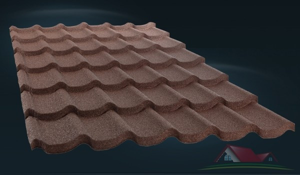 Композитна черепиця QueenTile STANDARD 6-тайловий лист