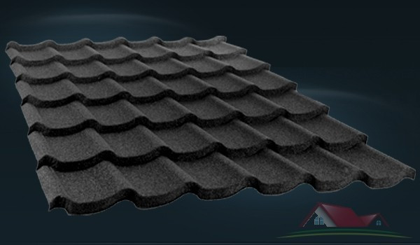 Композитна черепиця QueenTile STANDARD 6-тайловий лист