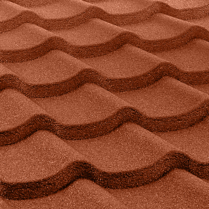 Композитна черепиця QueenTile STANDARD 6-тайловий лист