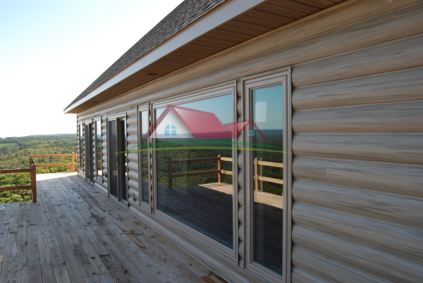 Металевий Блок-Хаус, ЄвроБрус (поліестер)