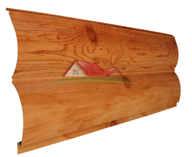 Металлический Блок-Хаус, ЕвроБрус (полиэстер)