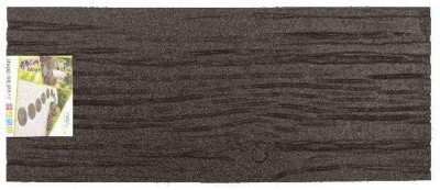 Декор для доріжок для саду, 26х60 см, коричневий, &quot;шпали&quot;