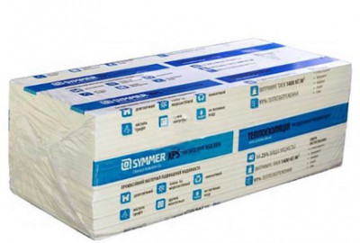 Полістирол ек. SUMMER тф-40 3х55х120 см 14 шт/уп