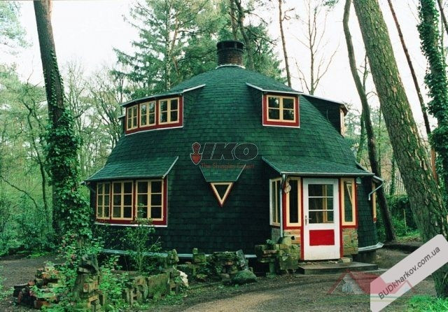 Ламінована бітумна черепиця IKO Cambridge (Канада)