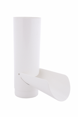 Відведення для збору води 90 білий