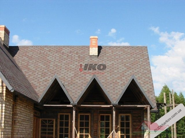 Самоклейка черепиця IKO ArmourShield (Бельгія)