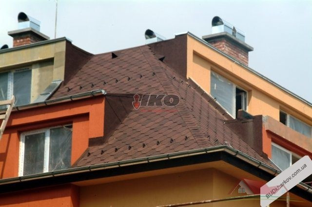 Самоклейка черепиця IKO ArmourShield (Бельгія)