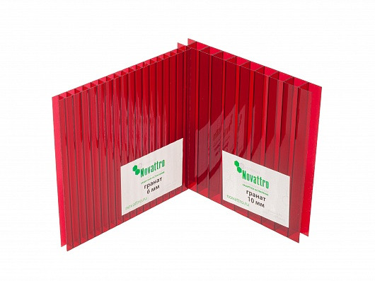 Стільниковий полікарбонат OSCAR 6мм, у кольорі