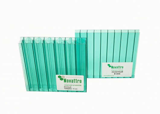 Стільниковий полікарбонат OSCAR 8мм, у кольорі