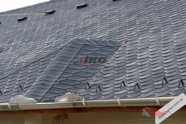 Самоклеющаяся черепица IKO DiamantShield (Бельгия)