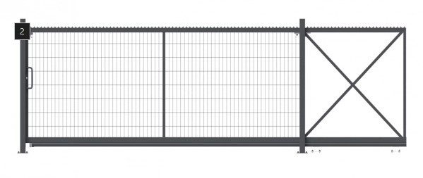 ВІДКАТНІ ВОРОТА DUOS