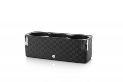 Кашпо із системою автополиву Plastkon &quot;Flower Lover&quot; Cobble Trio 40x14x14 см, антрацит