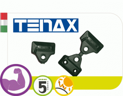 Кліпса полімерна Tenax &quot;CLIPS RETE 50&quot; зелена (500 шт)