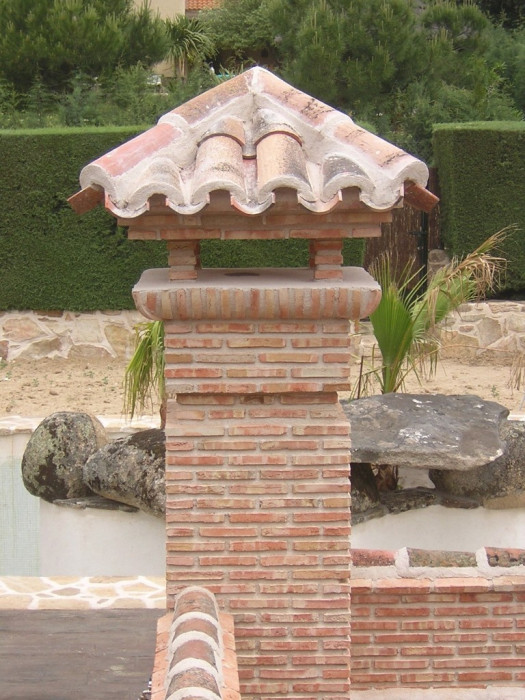 Керамічна черепиця Tejas Borja Чернець-чернець