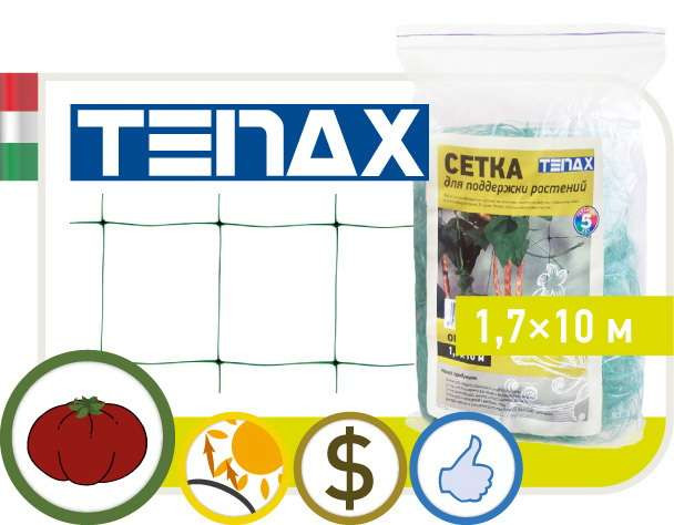Сетка полимерная Tenax "Ортинет" зелёная (1.7х10м)
