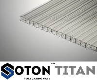 Поликарбонат усиленный SOTON TITAN 16мм прозрачный
