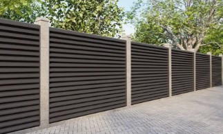 Паркан ЖАЛЮЗІ двосторонній готова секція