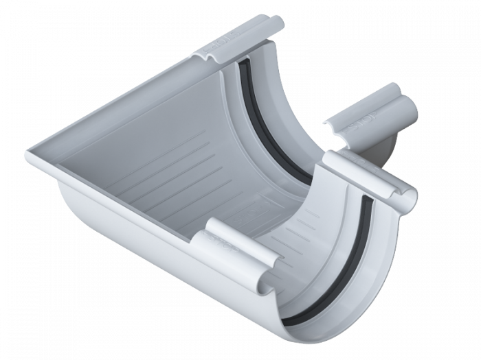 Кут жолоба 90° ПВХ Альта-Профіль Еліт 125/95