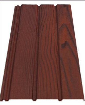 Софит металлический с перфорацией под дерево