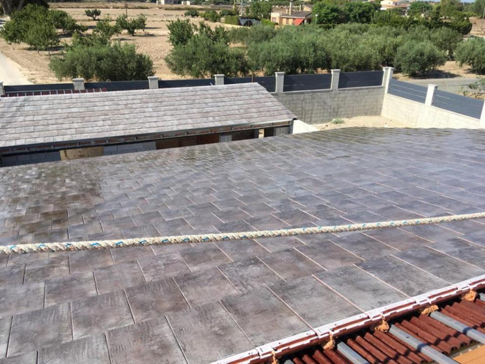 Ceramic tile Tejas Borja Flat-10 Tech