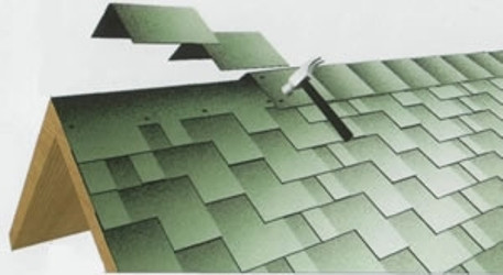 Коньково-карнизна плитка (плівка/базальт)