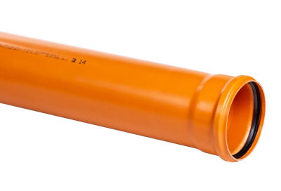 Труба ПВХ Profil зовн.канал. 160 х 3,2 х 500 SN2