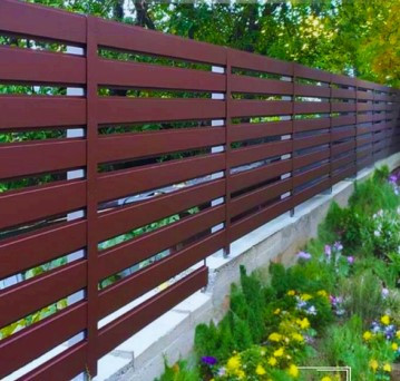 Паркан РАНЧО № 2 односторонній готова секція