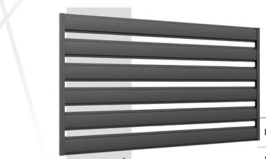 Паркан РАНЧО № 2 односторонній готова секція