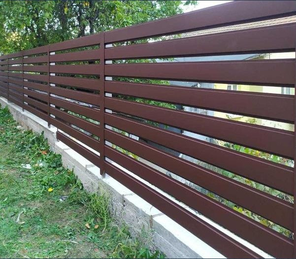 Паркан РАНЧО № 2 односторонній готова секція