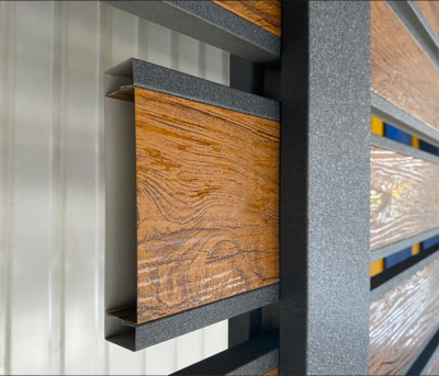 Паркан РАНЧО №3 готова секція