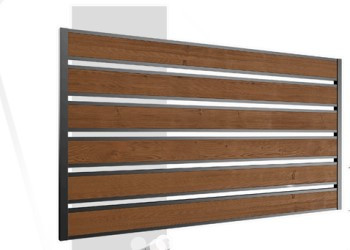 Паркан РАНЧО №3 готова секція